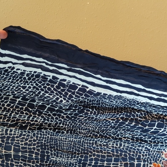 Anthropologie Nalini Kimono Longline One Size Floral Swim Cover Hawaii Boho - Picture 7 of 11